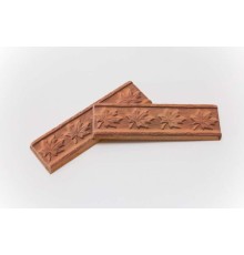 Элементы Терракот для декора «Лист Клёна Мини», 70 × 240 мм