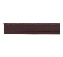 Софит виниловый, сплошной, 0,275 × 3 м, корица