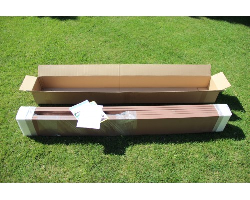 Пластиковая грядка Даяс, 6 × 0,75 × 0,18 м, цвет «коричневая медь»