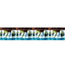 Интерьерная панель "Водопады" 3000 х 600 х 1,5 мм