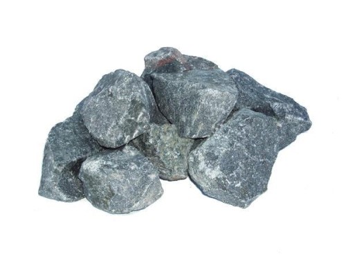 Камни для бани и сауны «Габбро-диабаз», мешок 20 кг