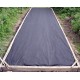 Черный укрывной материал для мульчирования грядок Reifenhauser SSS 60, 3,2 × 8 м